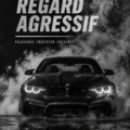 BMW avec un look agressif et stylé sur une route moderne.