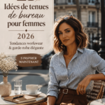Femme en tenue chic et élégante pour le bureau en 2026