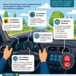 Femmes explorant le vocabulaire automobile avec un livre et une voiture en arrière-plan.