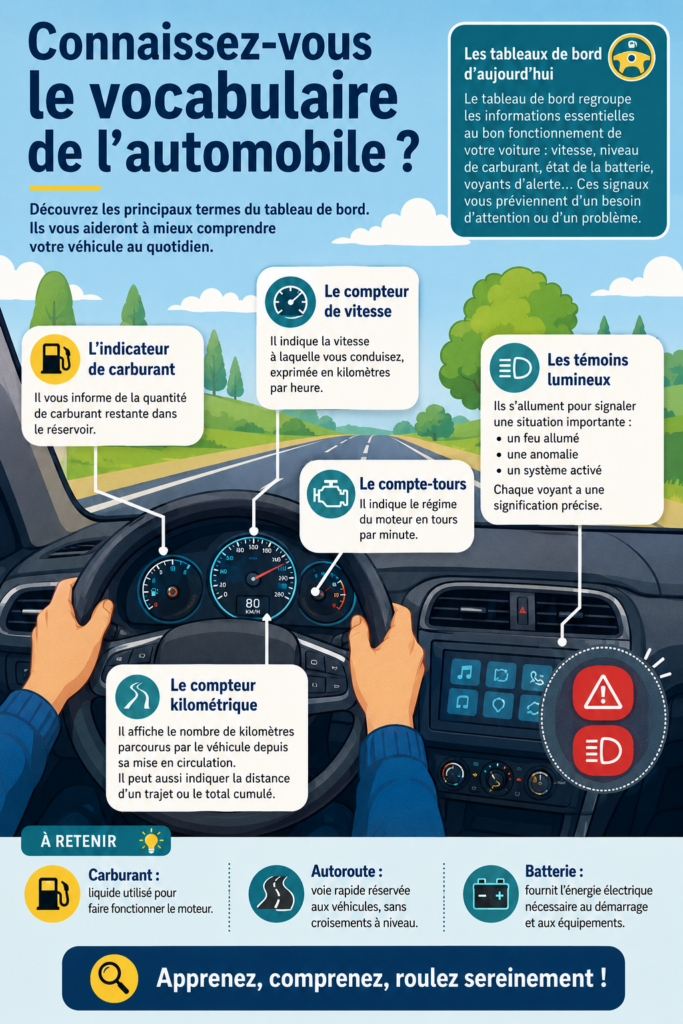 Femmes explorant le vocabulaire automobile avec un livre et une voiture en arrière-plan.