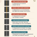 Femme apprenant à conduire avec un instructeur dans une voiture.