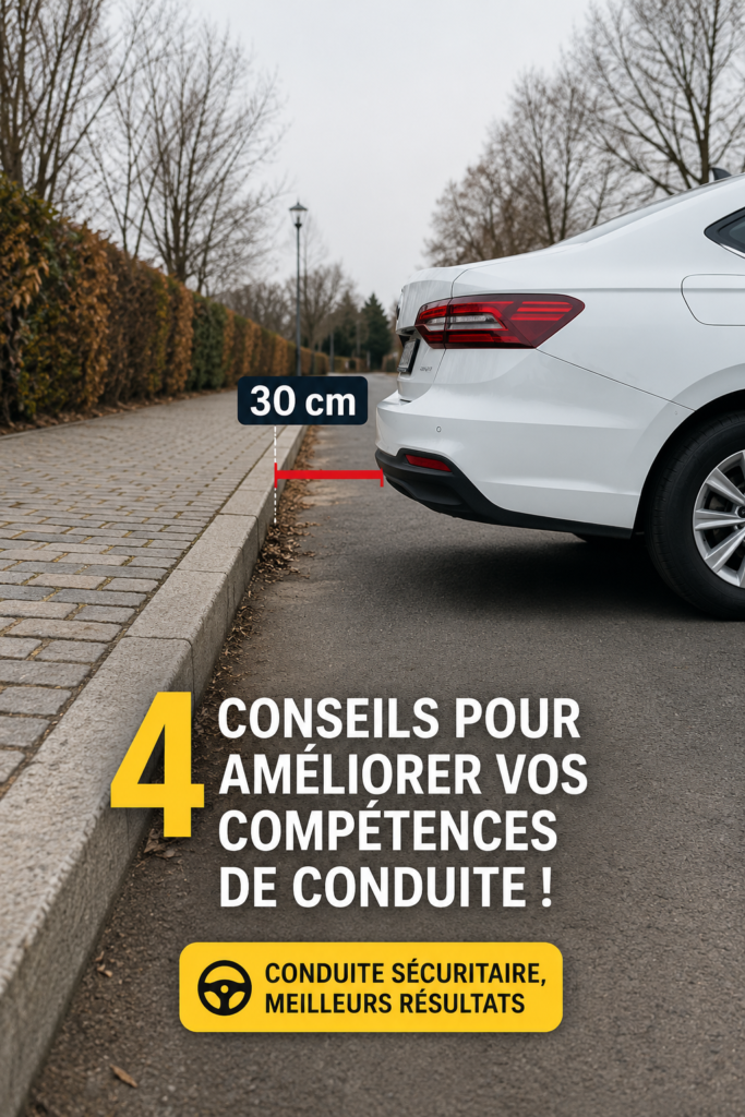 Femme conduisant une voiture avec concentration sur la route