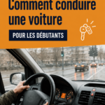Une femme souriante prenant le volant pour la première fois, prête à découvrir la conduite.