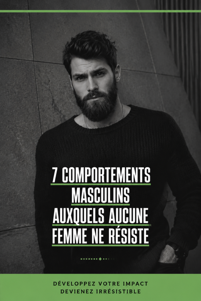 Un homme souriant avec une attitude confiante qui séduit les femmes.