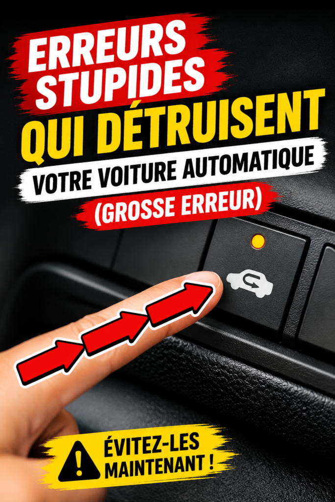 Femme conduisant une voiture automatique, concentrée sur la route