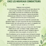 Une femme tenant son volant avec sérénité en priant pour apaiser son anxiété au volant.