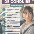 femme sur le point de prendre le volant avec sérénité