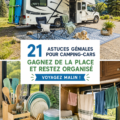Un camion bien organisé avec des espaces de rangement pratiques pour les chauffeurs professionnels.