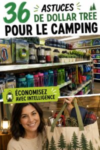 Camping en plein air avec des conseils pratiques pour économiser