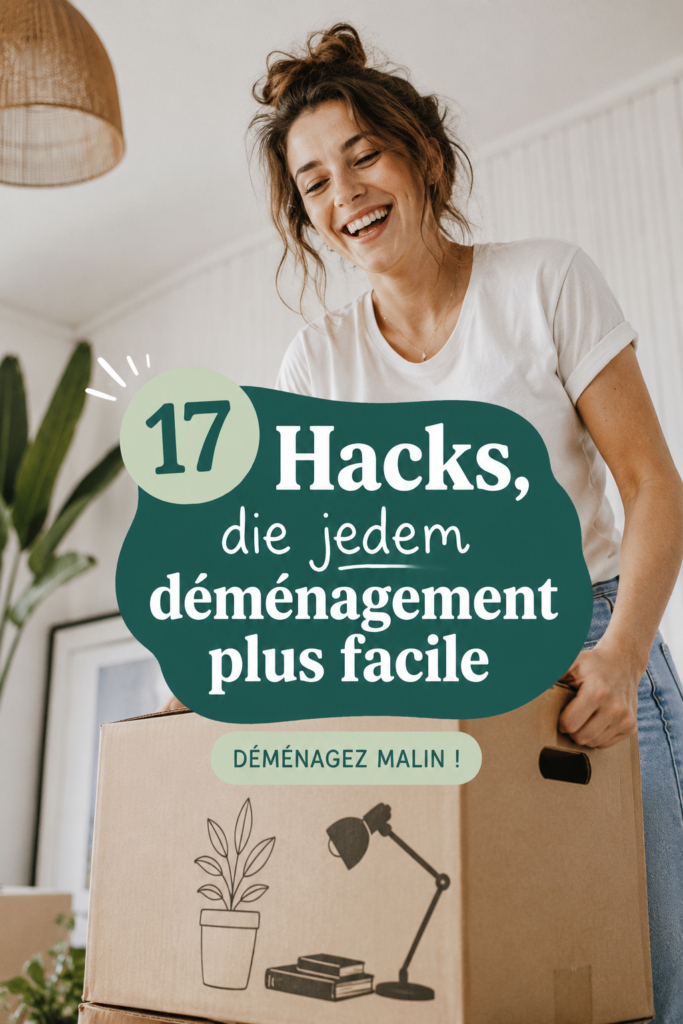 Un chauffeur professionnel organise son déménagement avec des astuces pratiques.
