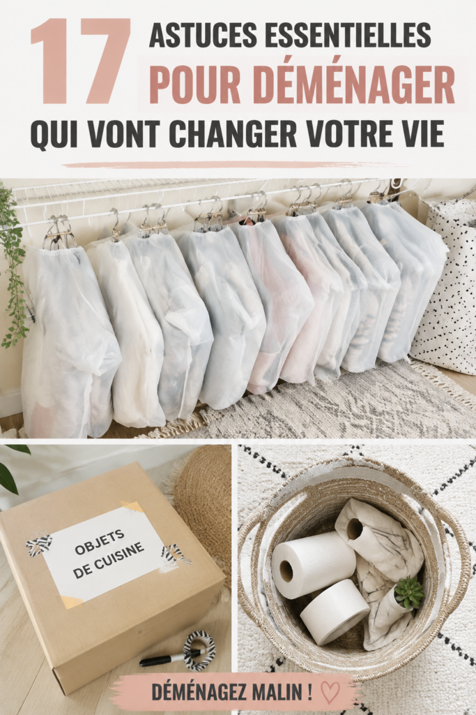 Femme en train de préparer ses affaires pour un déménagement.