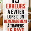 Une femme planifiant son déménagement, cartons autour d'elle.