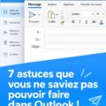 Femme utilisant Outlook sur un ordinateur pour mieux gérer son travail