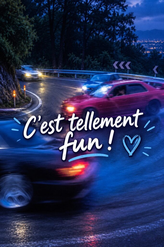 Femme utilisant un système audio dans sa voiture pour un trajet agréable.