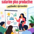 Employés en formation dans un environnement de travail collaboratif