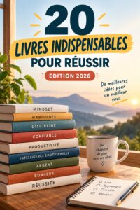 Couverture d'un livre inspirant sur le succès professionnel