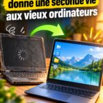Ancien ordinateur portable remis à neuf avec un logiciel gratuit
