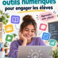 Une enseignante utilisant un outil technologique pour engager ses étudiants en classe.