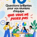 Illustration d'une réunion d'équipe avec des femmes discutant autour d'une table.