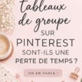 Femme au volant d'un véhicule, utilisant Pinterest pour trouver de l'inspiration.