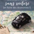 Femme réfléchissant à ses options de transport sans voiture, bien habillée et souriante, représentant une nouvelle manière de se déplacer.