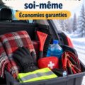 Kit hivernal automobile avec accessoires essentiels pour l'hiver