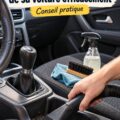 Intérieur de voiture propre et bien entretenu pour quelqu'un qui prend soin de son véhicule.