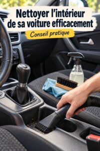 Intérieur de voiture propre et bien entretenu pour quelqu'un qui prend soin de son véhicule.